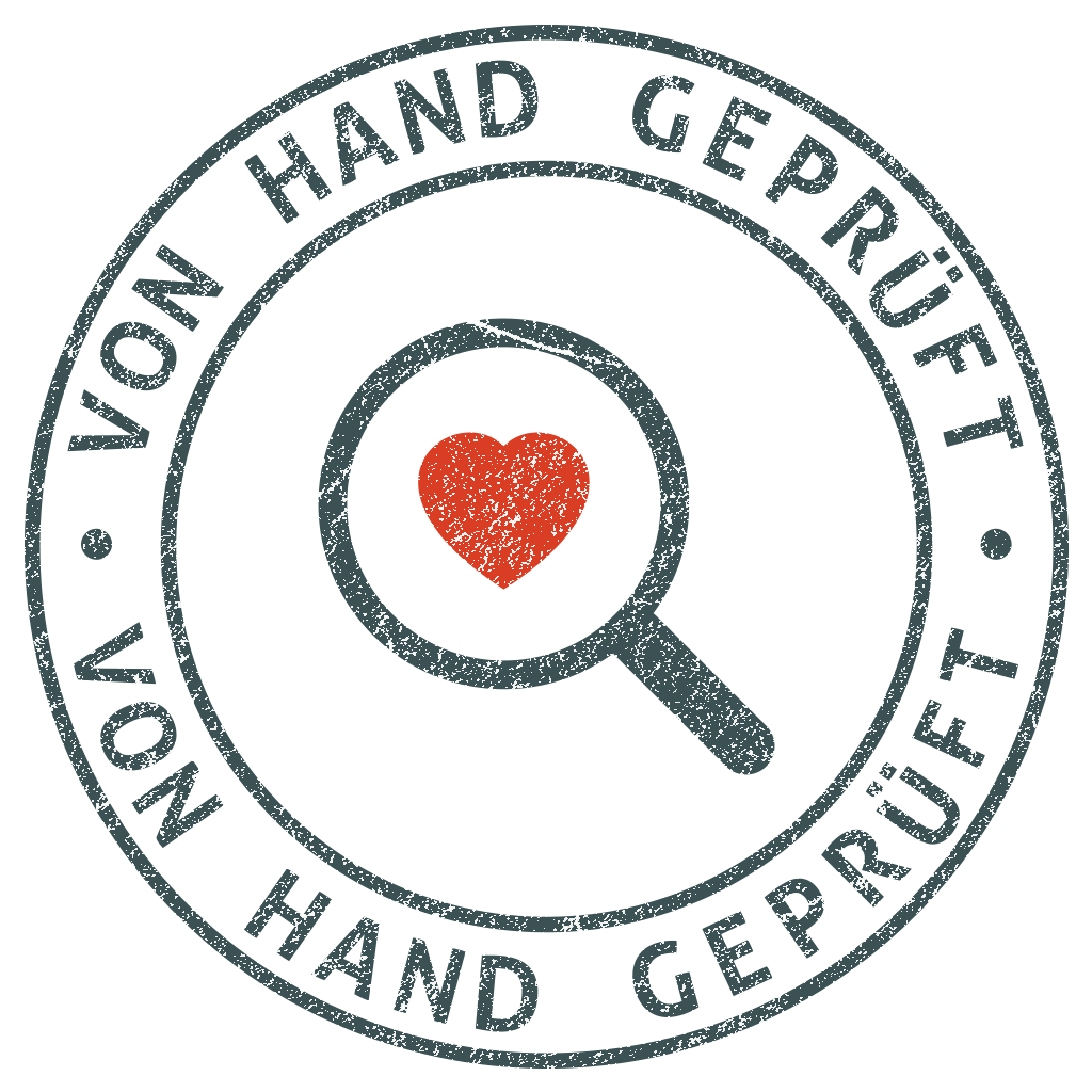 Siegel von Hand geprüft